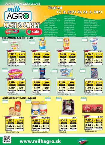 Leták Milk AGRO - 17.3.2021 - 23.3.2021.