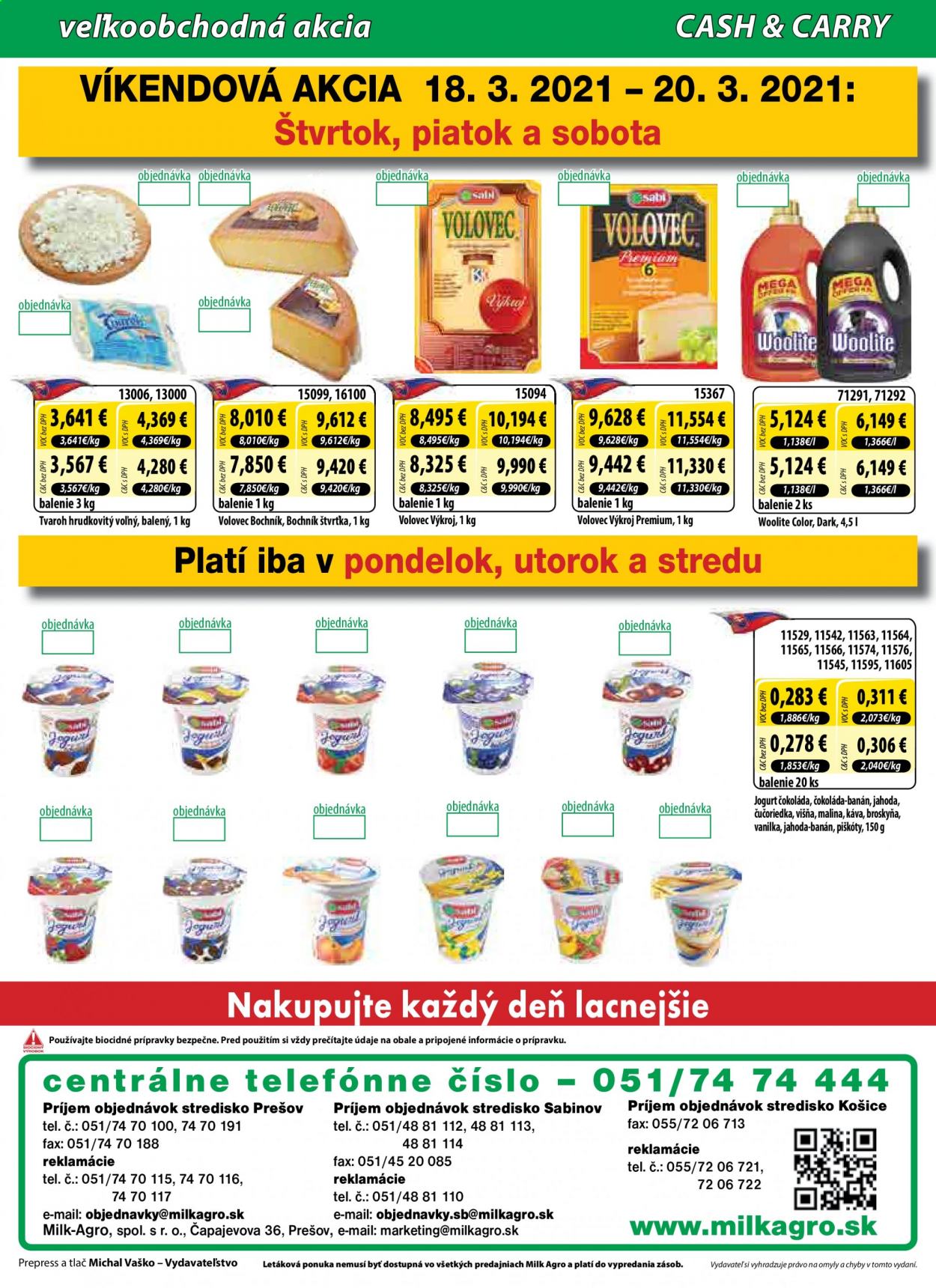 Leták Milk AGRO - 17.3.2021 - 23.3.2021. Strana 8