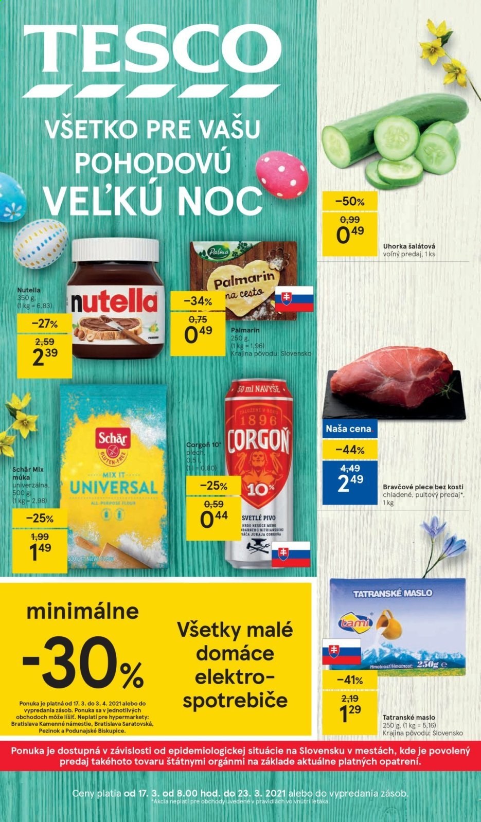 Leták TESCO - 17.3.2021 - 23.3.2021. Strana 1