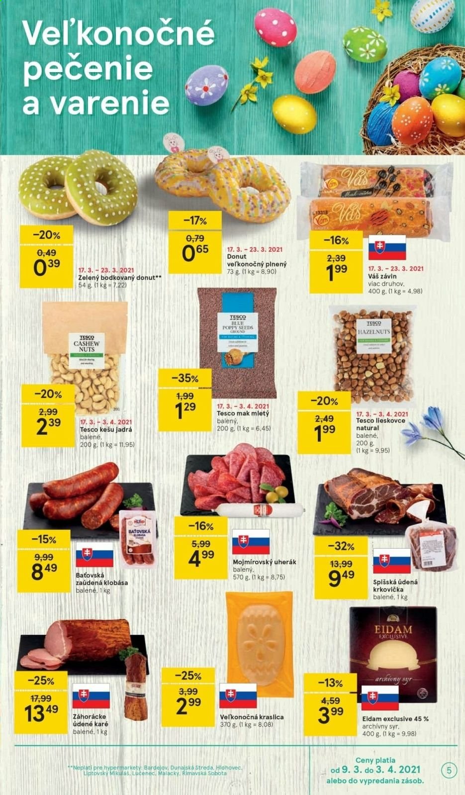 Leták TESCO - 17.3.2021 - 23.3.2021. Strana 5