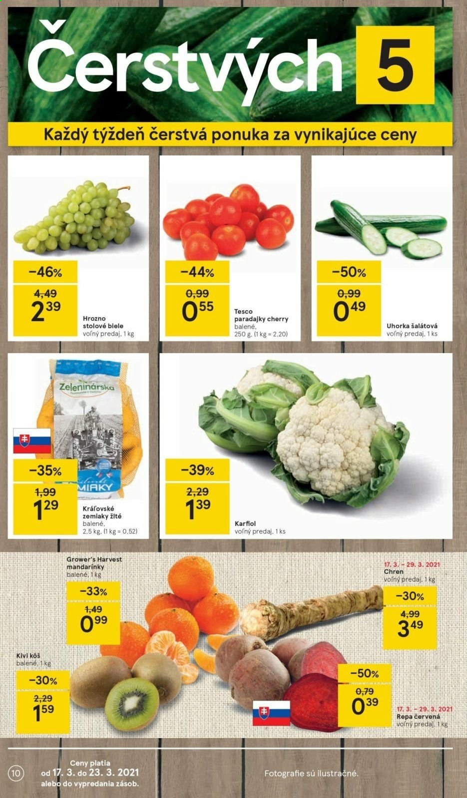 Leták TESCO - 17.3.2021 - 23.3.2021. Strana 10