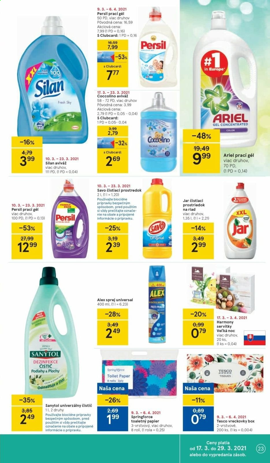 Leták TESCO - 17.3.2021 - 23.3.2021. Strana 23