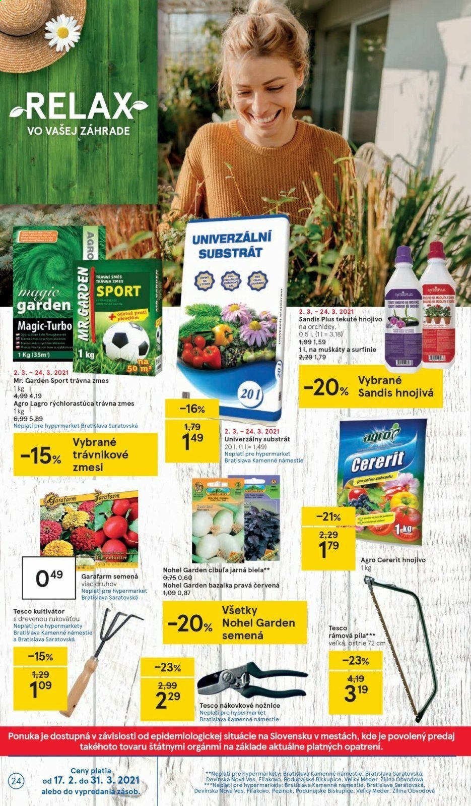 Leták TESCO - 17.3.2021 - 23.3.2021. Strana 24