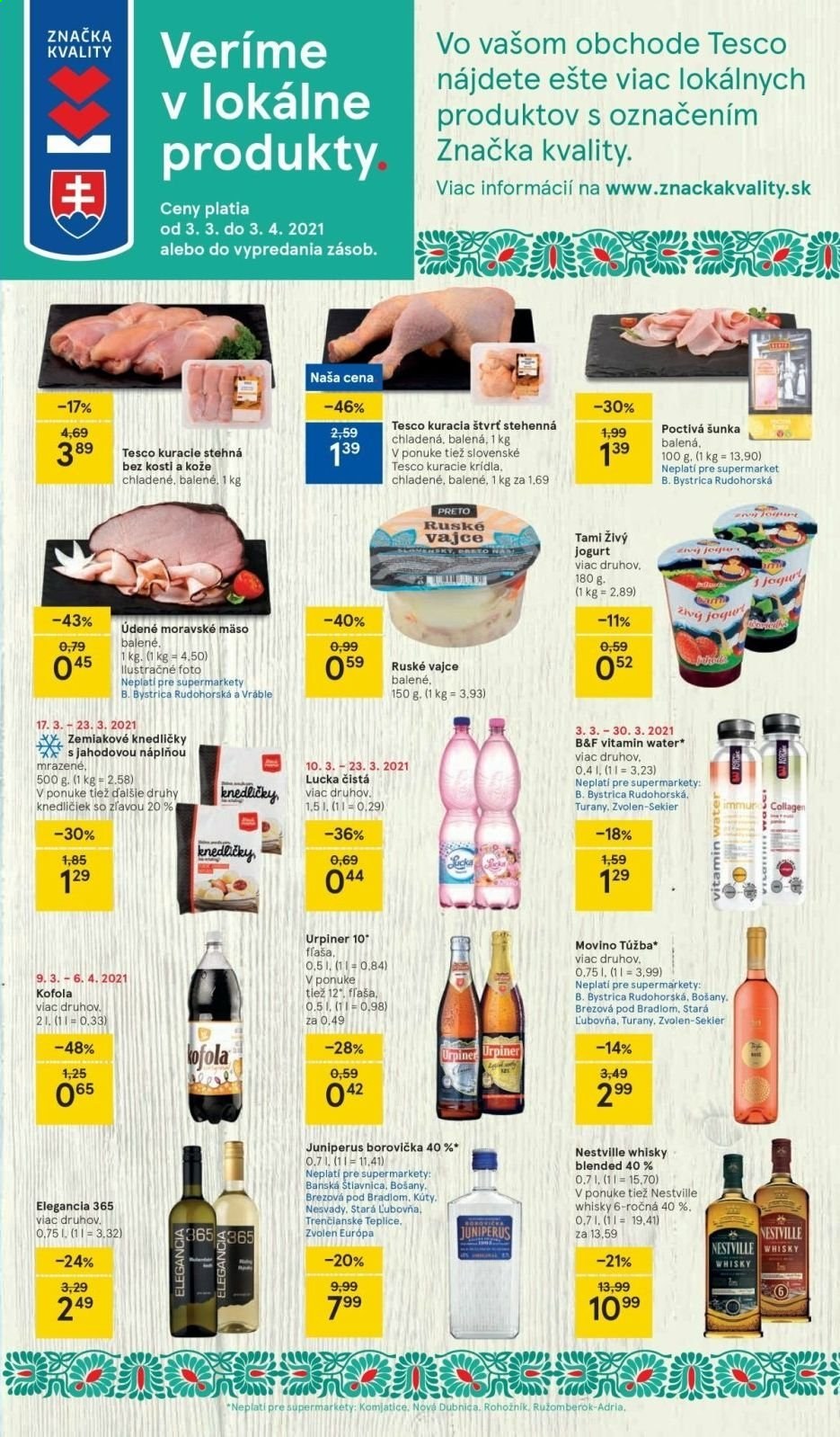 Leták TESCO supermarket - 17.3.2021 - 23.3.2021. Strana 3