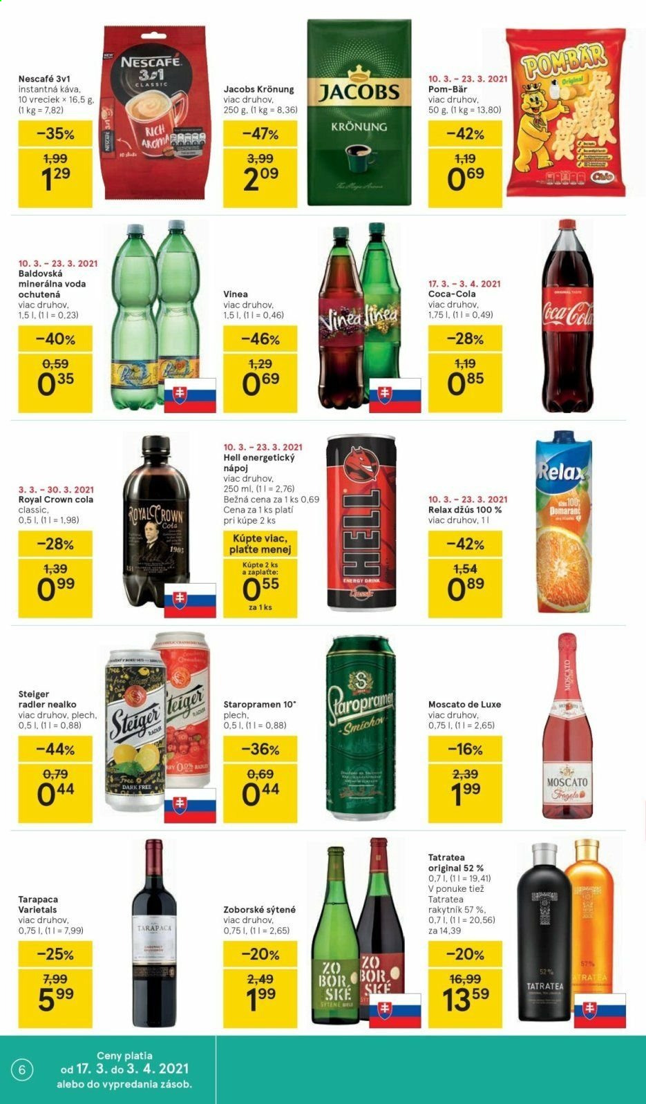 Leták TESCO supermarket - 17.3.2021 - 23.3.2021. Strana 6