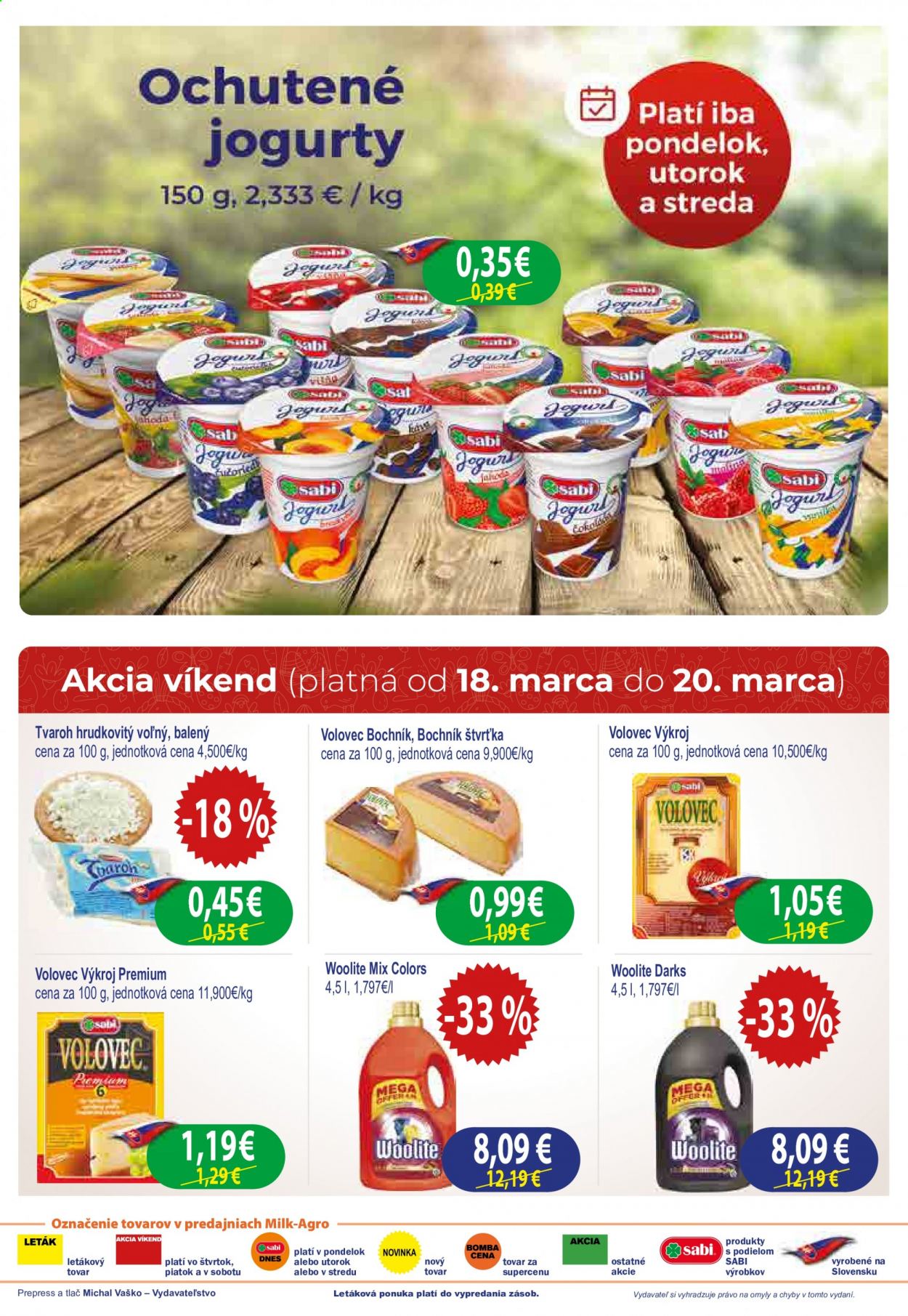Leták Milk AGRO - 17.3.2021 - 23.3.2021. Strana 2