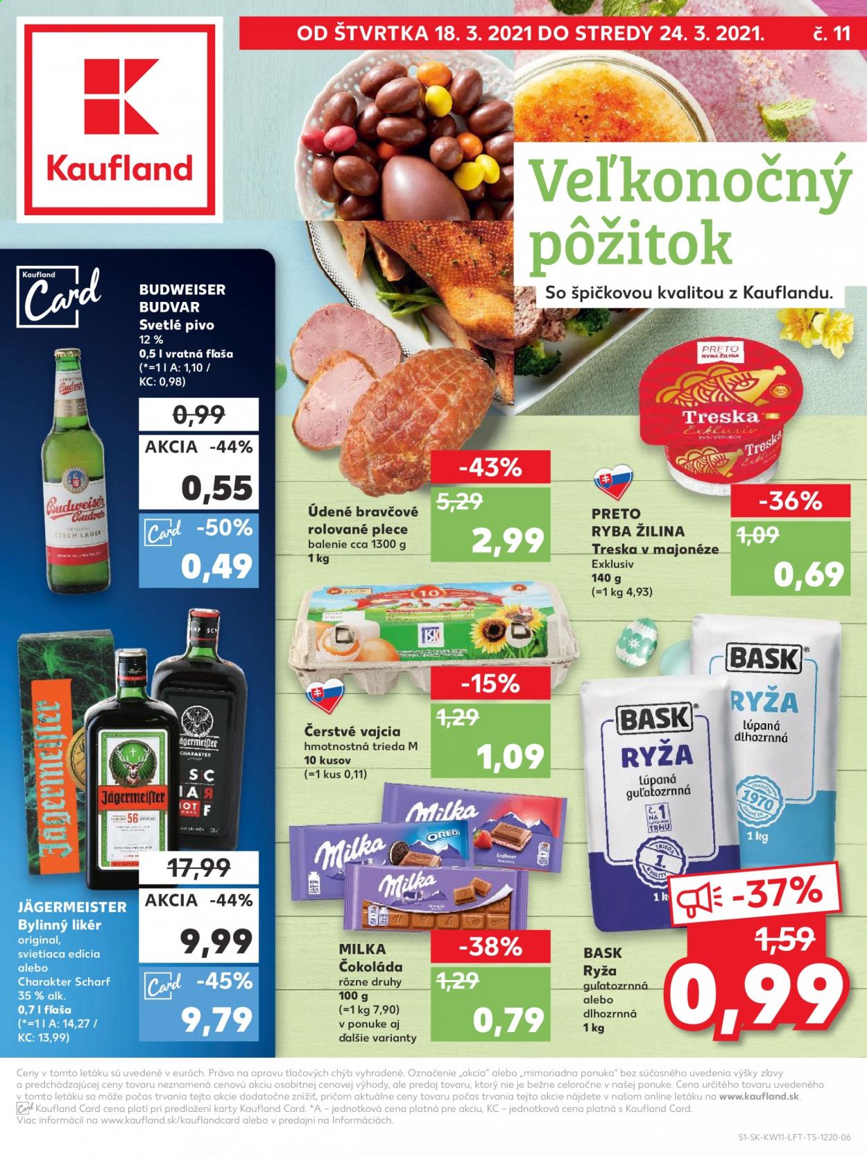 Leták Kaufland - 18.3.2021 - 24.3.2021. Strana 1