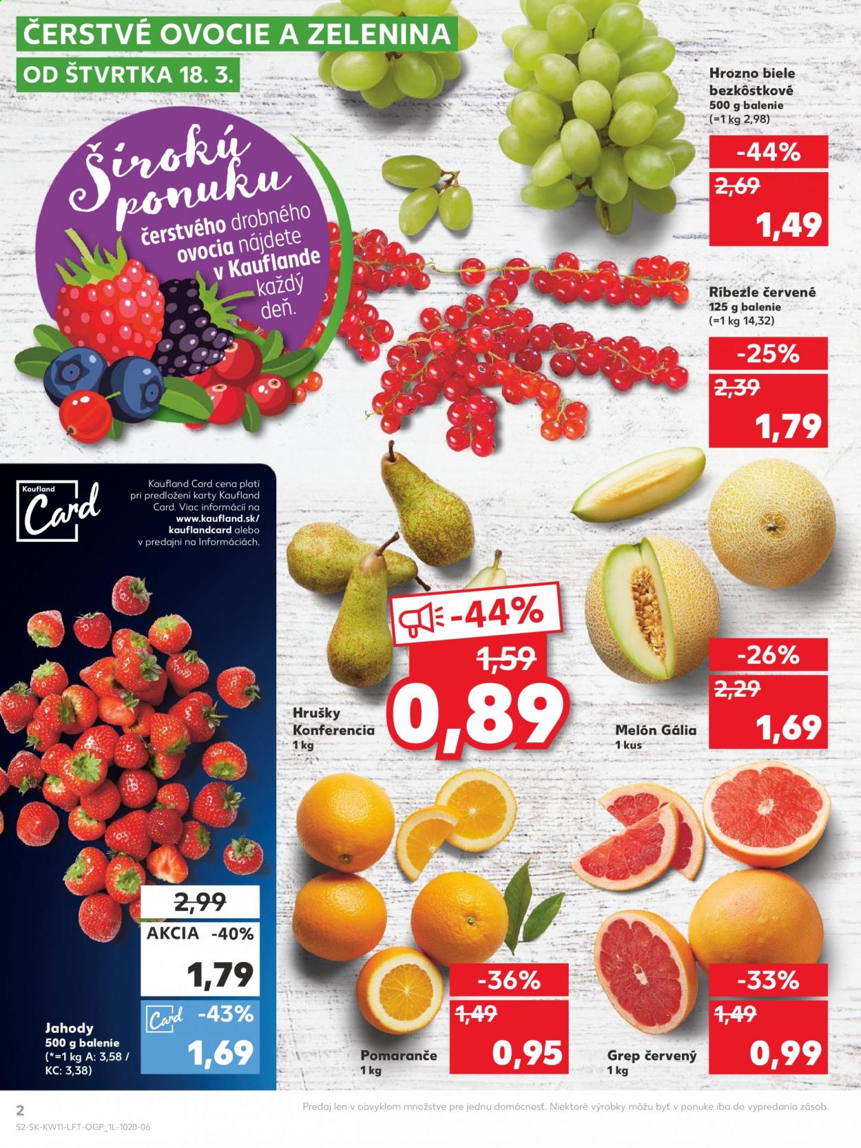 Leták Kaufland - 18.3.2021 - 24.3.2021. Strana 2