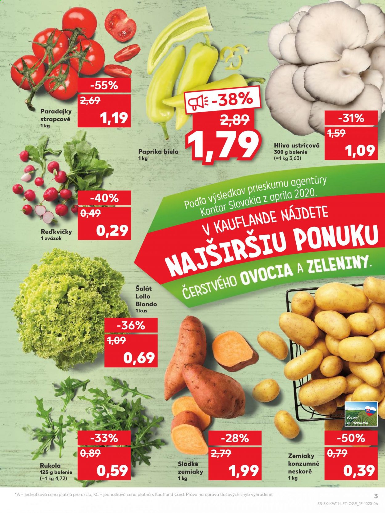 Leták Kaufland - 18.3.2021 - 24.3.2021. Strana 3