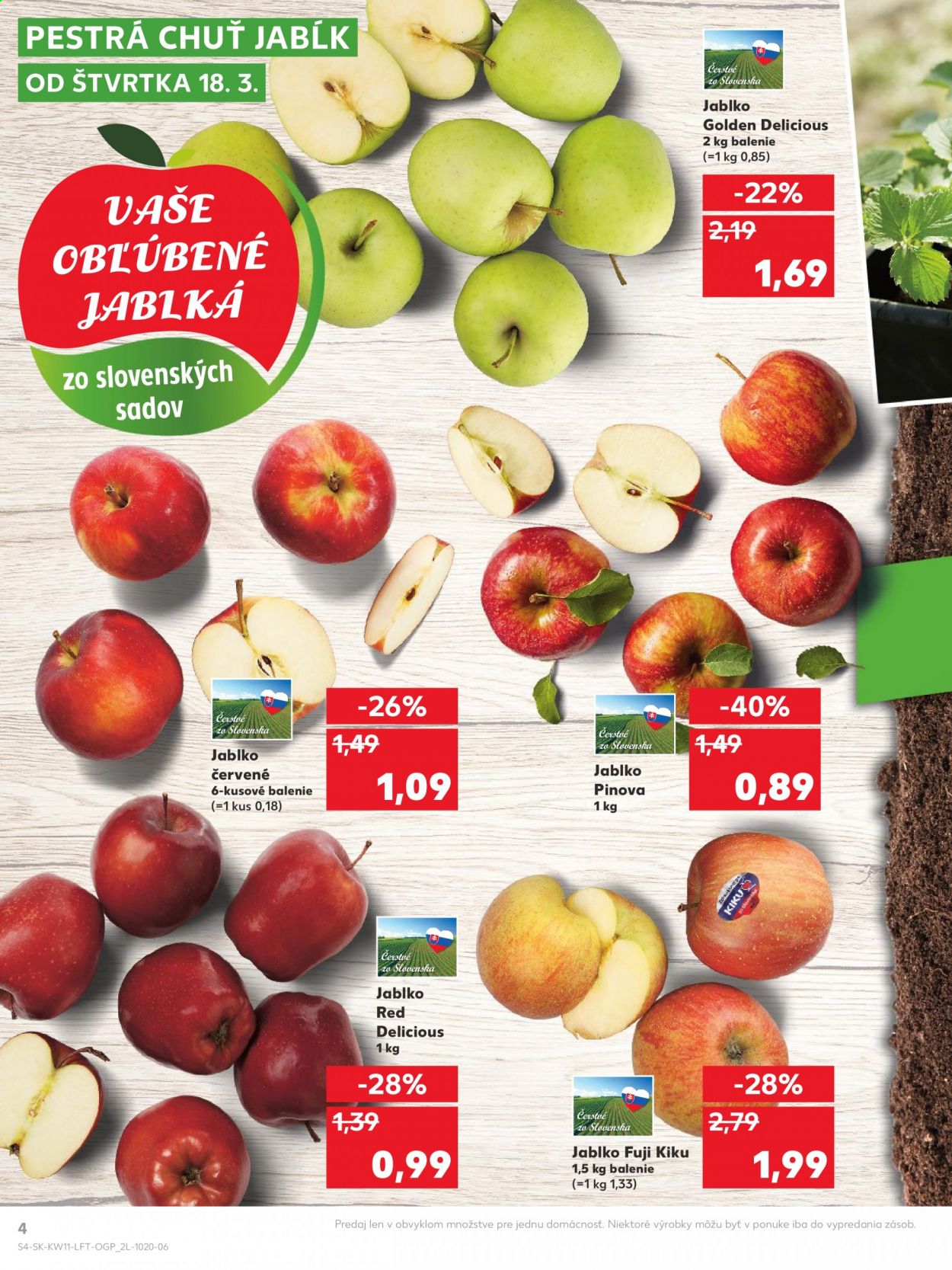 Leták Kaufland - 18.3.2021 - 24.3.2021. Strana 4