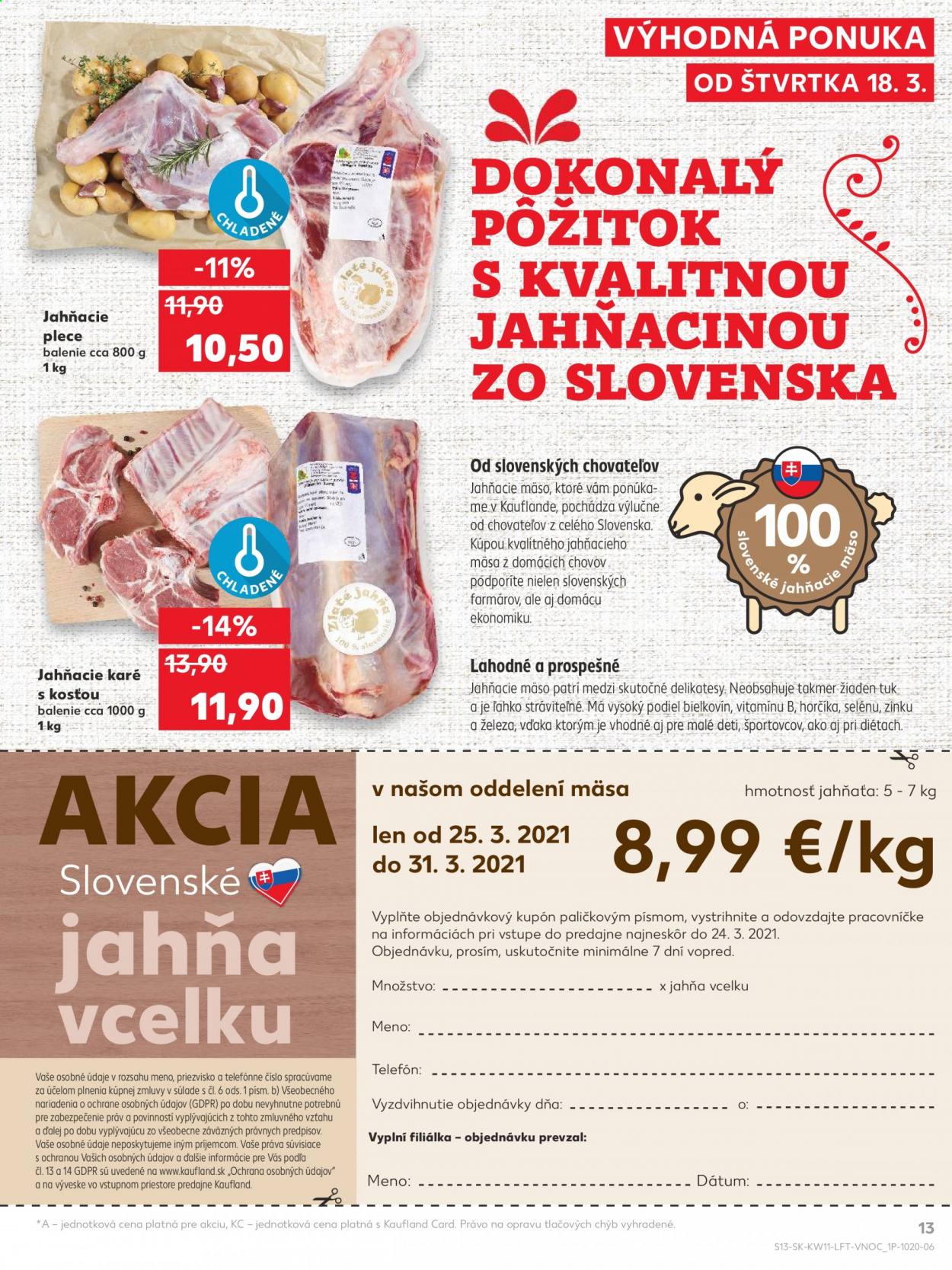 Leták Kaufland - 18.3.2021 - 24.3.2021. Strana 13
