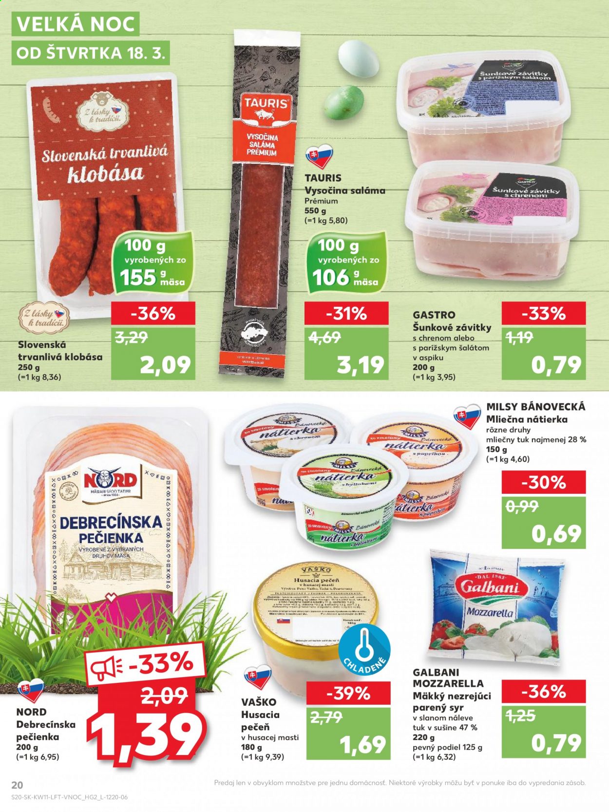 Leták Kaufland - 18.3.2021 - 24.3.2021. Strana 20