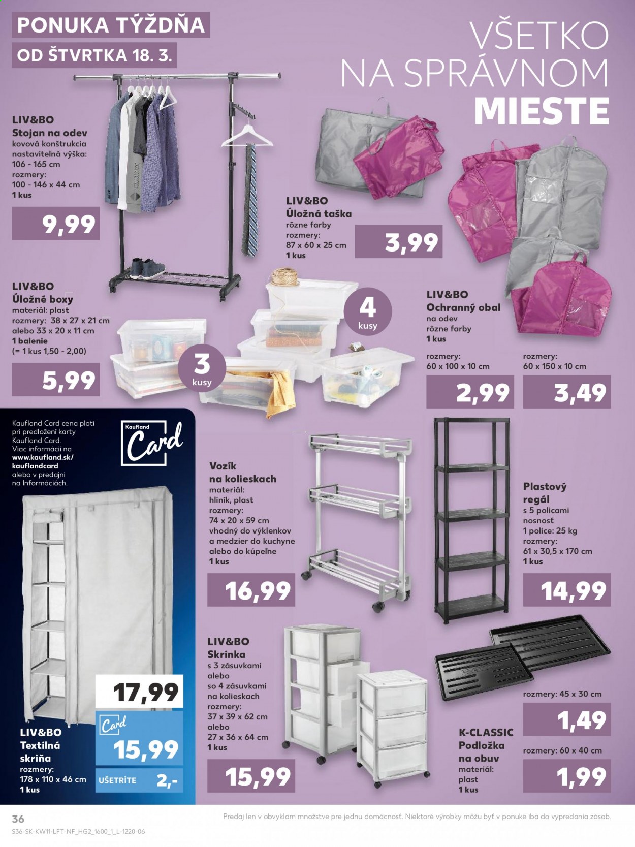 Leták Kaufland - 18.3.2021 - 24.3.2021. Strana 36