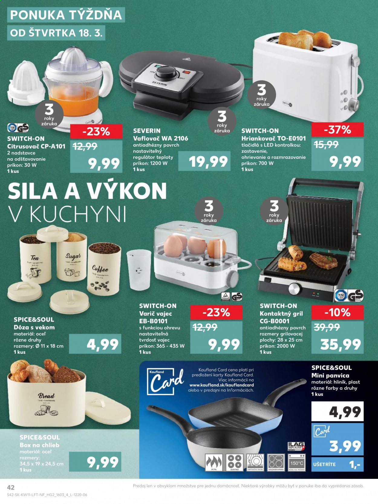 Leták Kaufland - 18.3.2021 - 24.3.2021. Strana 42