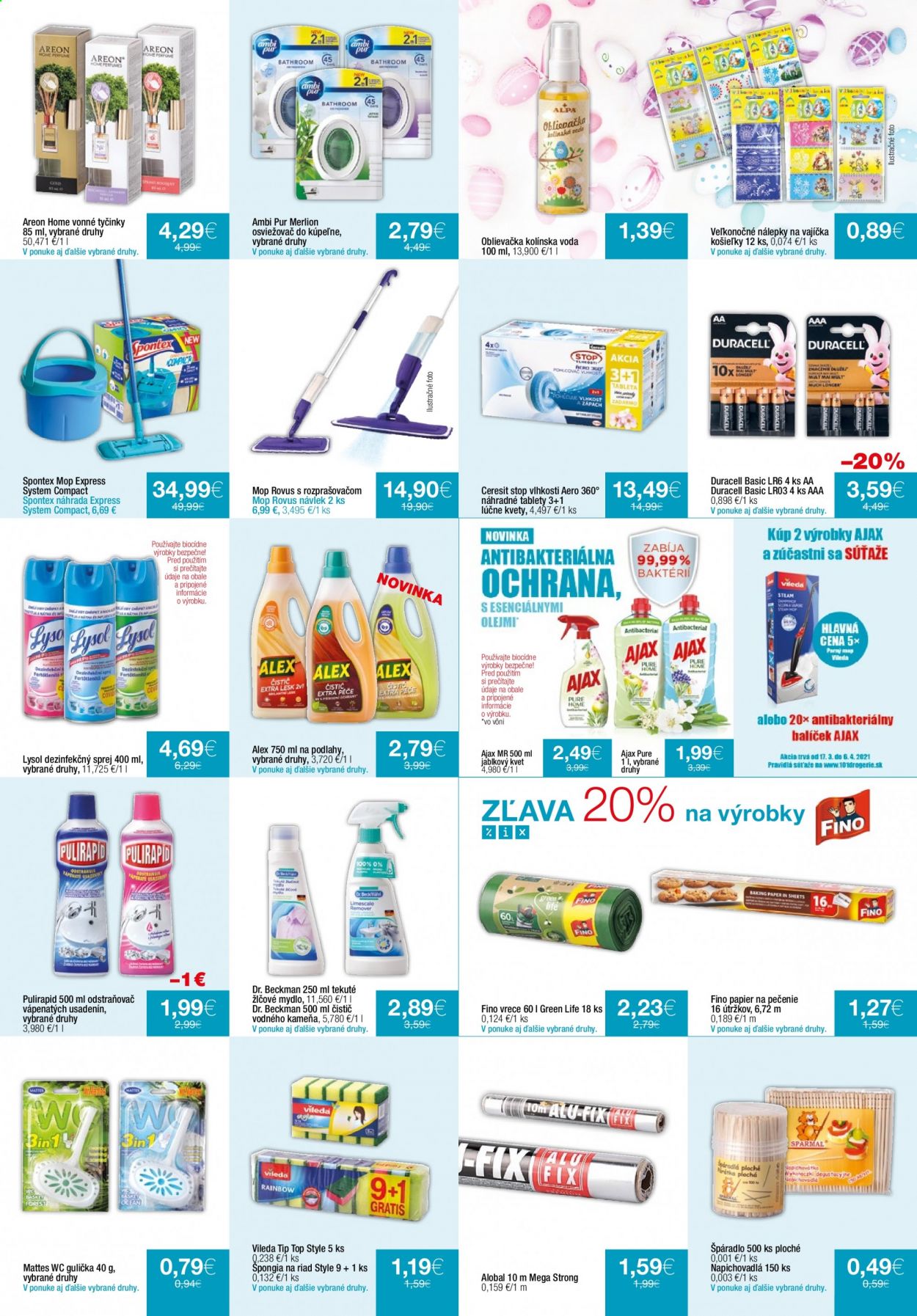 Leták 101 Drogerie - 17.3.2021 - 6.4.2021. Strana 10