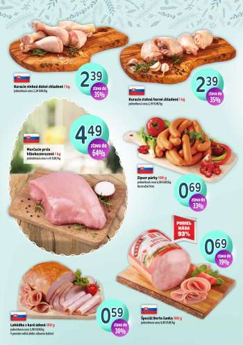 thumbnail - Lahôdka z karé údená 100 g jednotková cena 5,90 EUR/kg V ponuke voľná alebo vákuovo balená