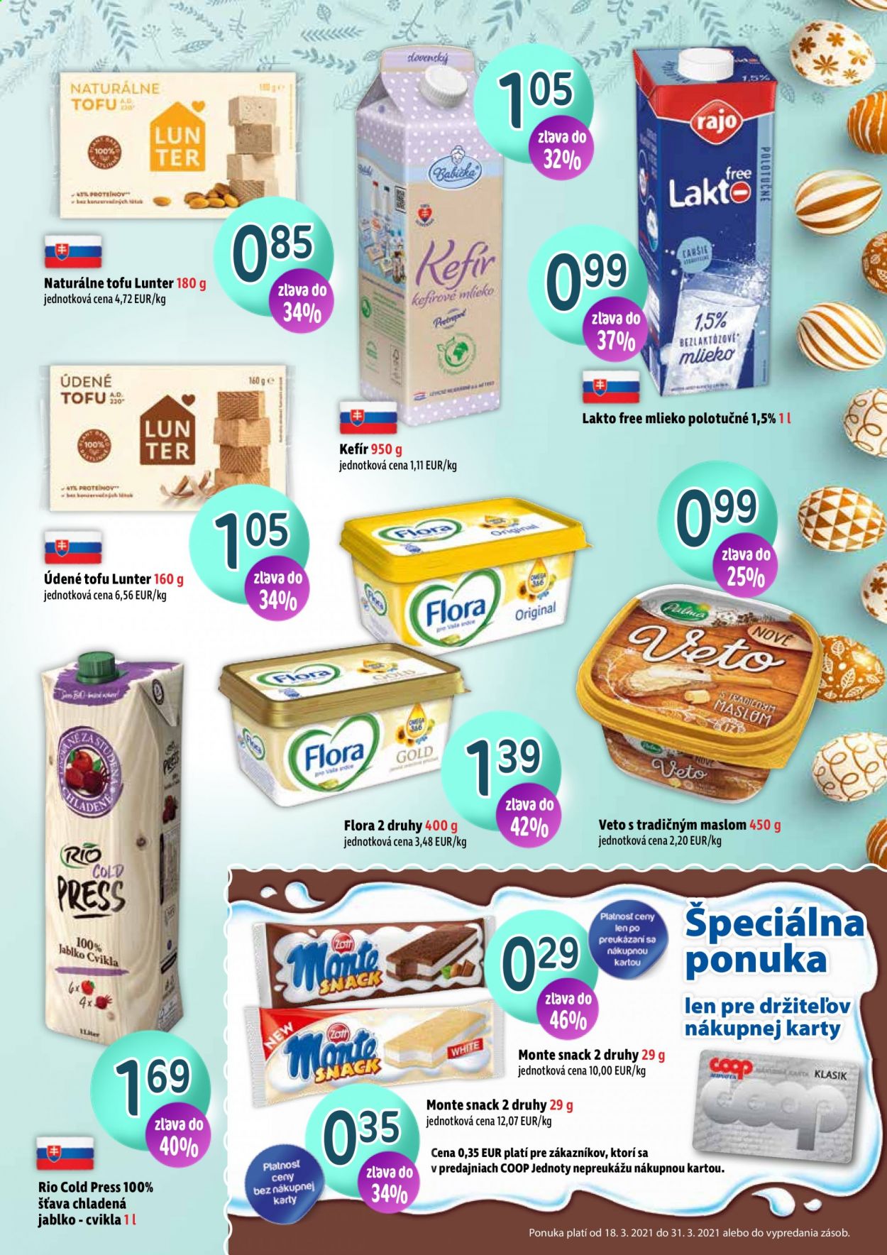 Leták COOP Jednota - 18.3.2021 - 31.3.2021. Strana 7