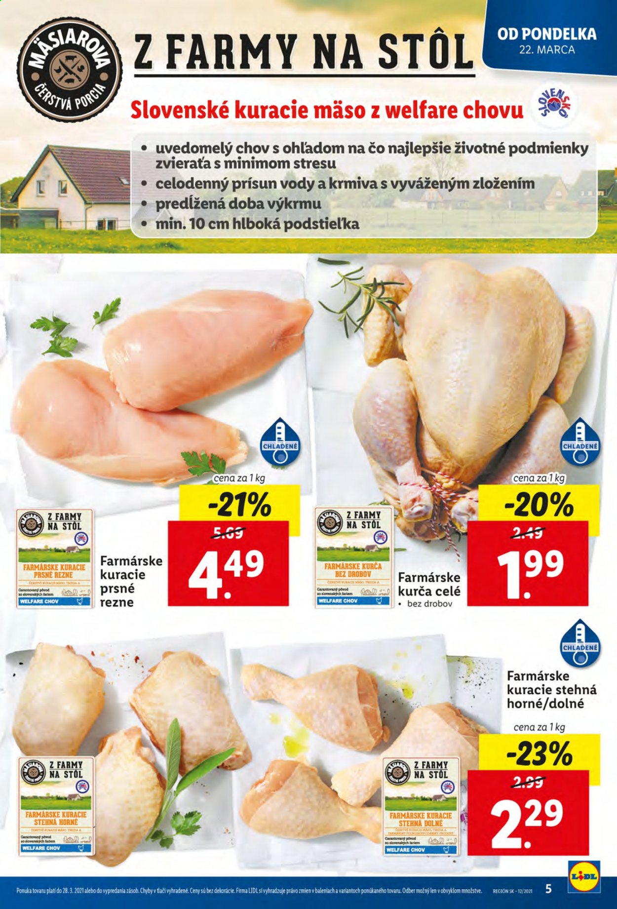Leták Lidl - 22.3.2021 - 28.3.2021. Strana 5
