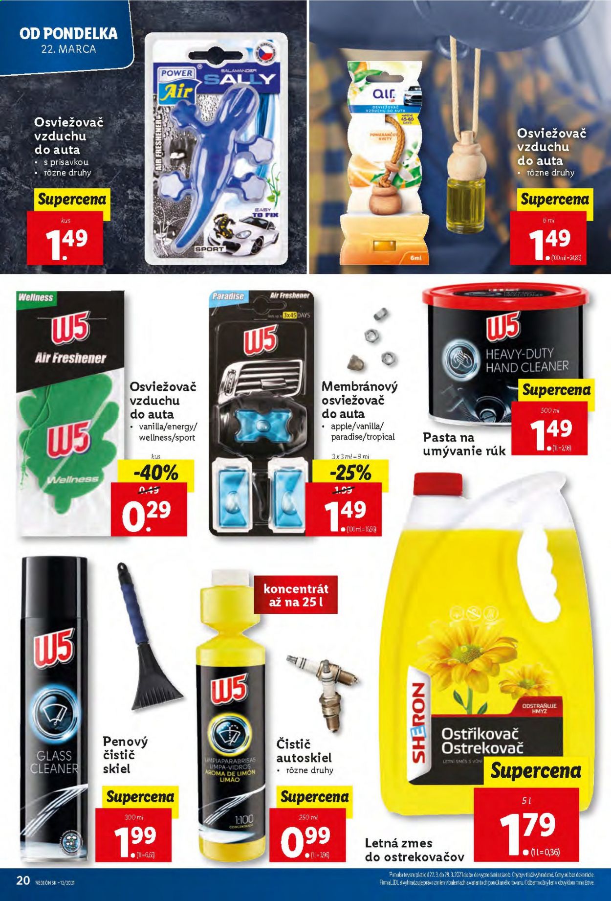 Leták Lidl - 22.3.2021 - 28.3.2021. Strana 20