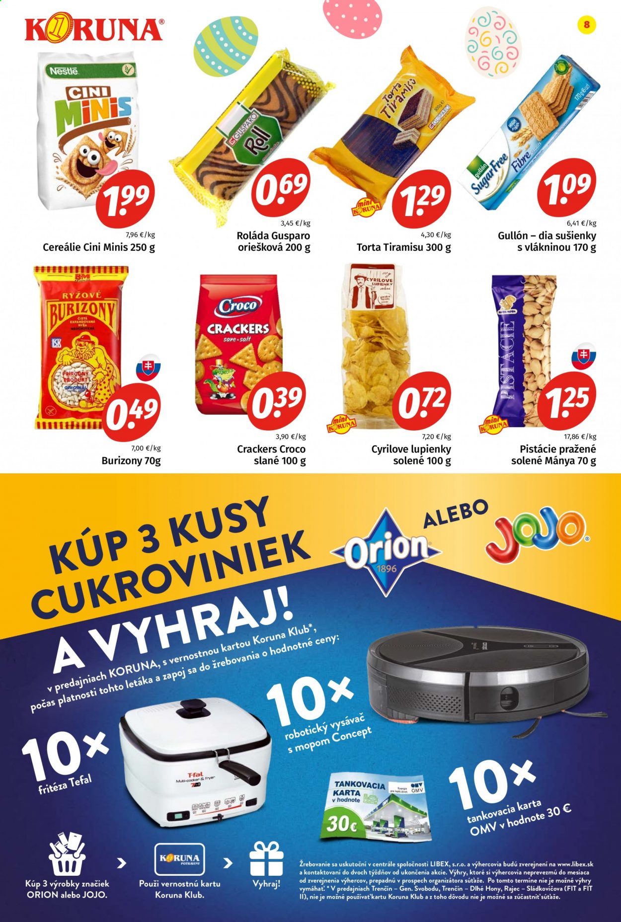 Leták Potraviny KORUNA - 19.3.2021 - 7.4.2021. Strana 8