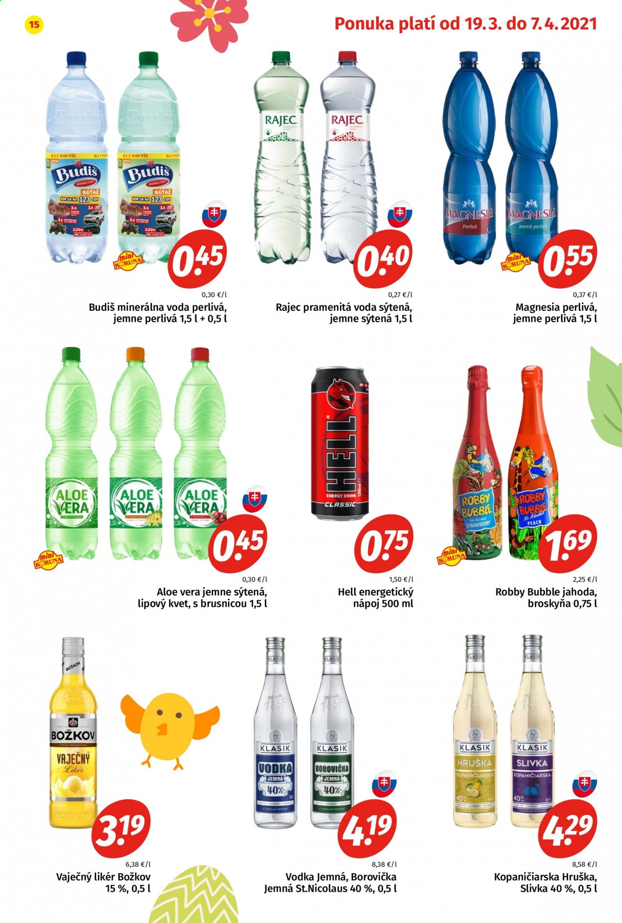 Leták Potraviny KORUNA - 19.3.2021 - 7.4.2021. Strana 15