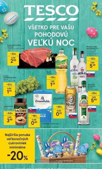 Leták TESCO - 24.3.2021 - 29.3.2021.