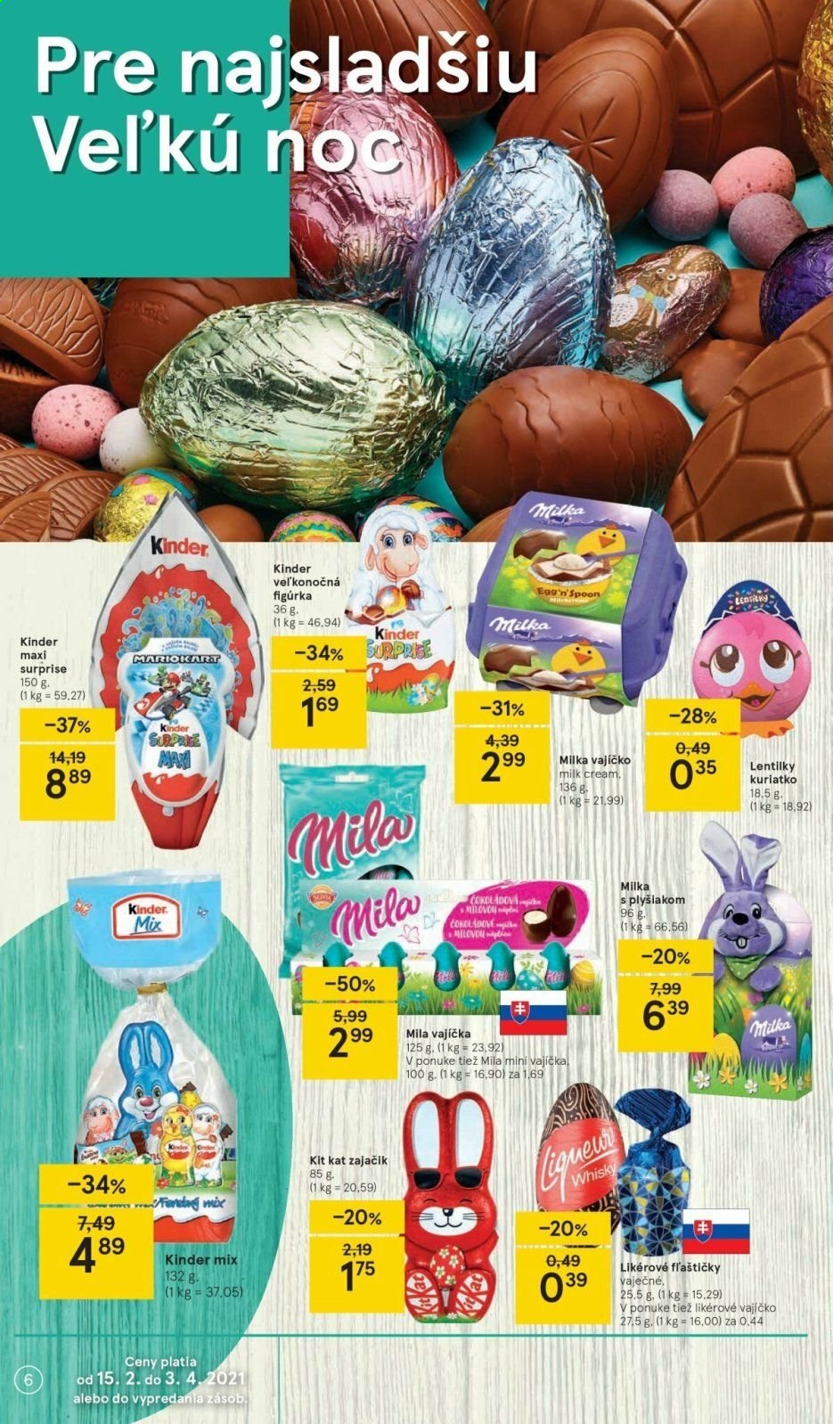 Leták TESCO - 24.3.2021 - 29.3.2021. Strana 6