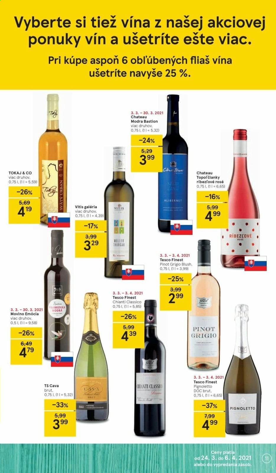 Leták TESCO - 24.3.2021 - 29.3.2021. Strana 11