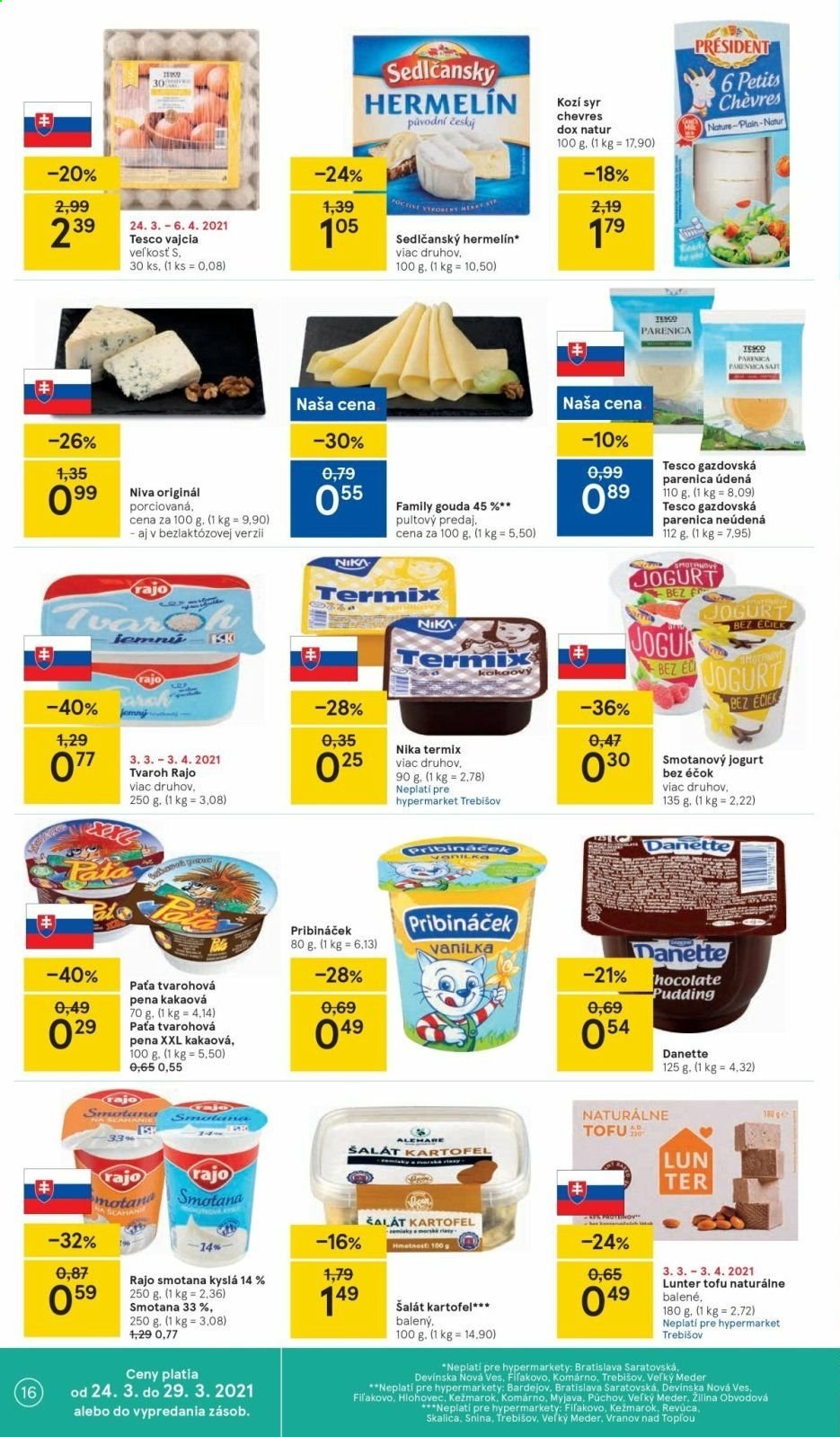 Leták TESCO - 24.3.2021 - 29.3.2021. Strana 16