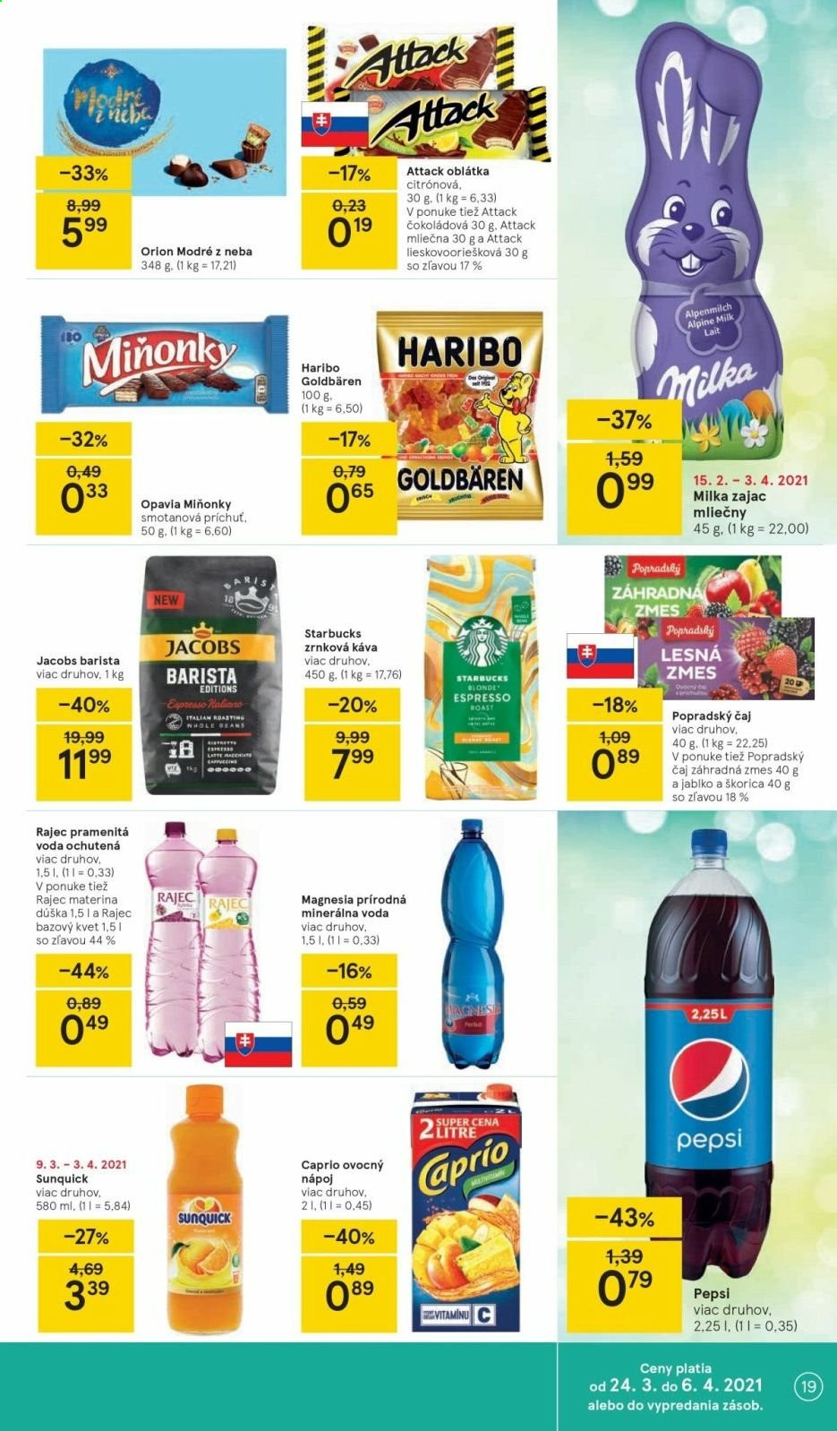 Leták TESCO - 24.3.2021 - 29.3.2021. Strana 19