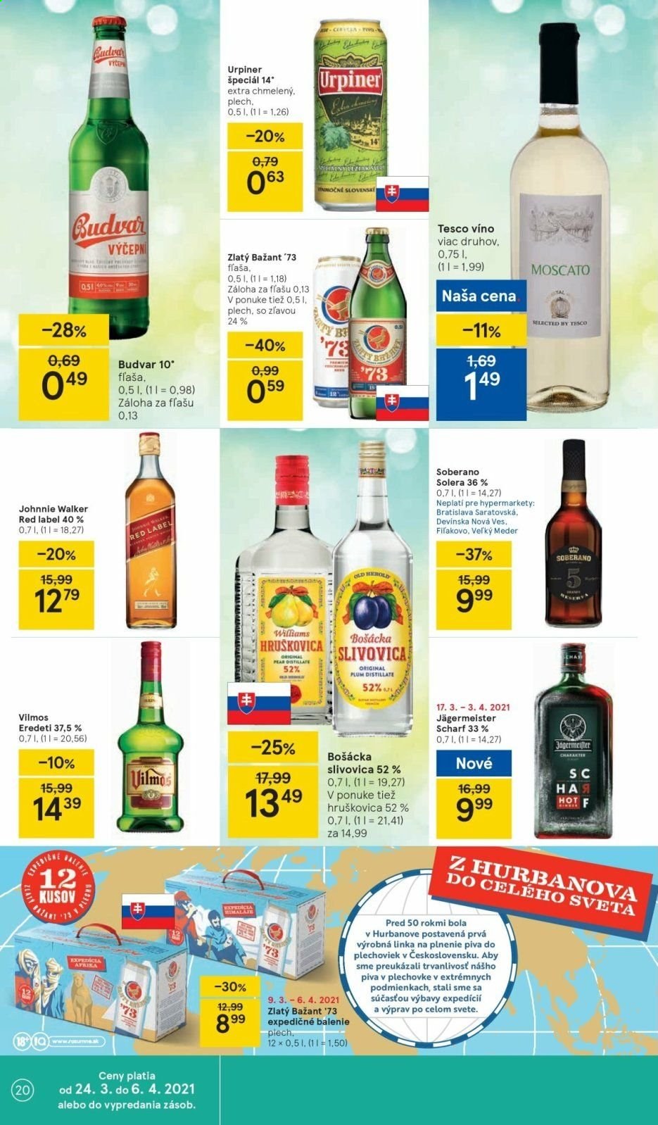Leták TESCO - 24.3.2021 - 29.3.2021. Strana 20