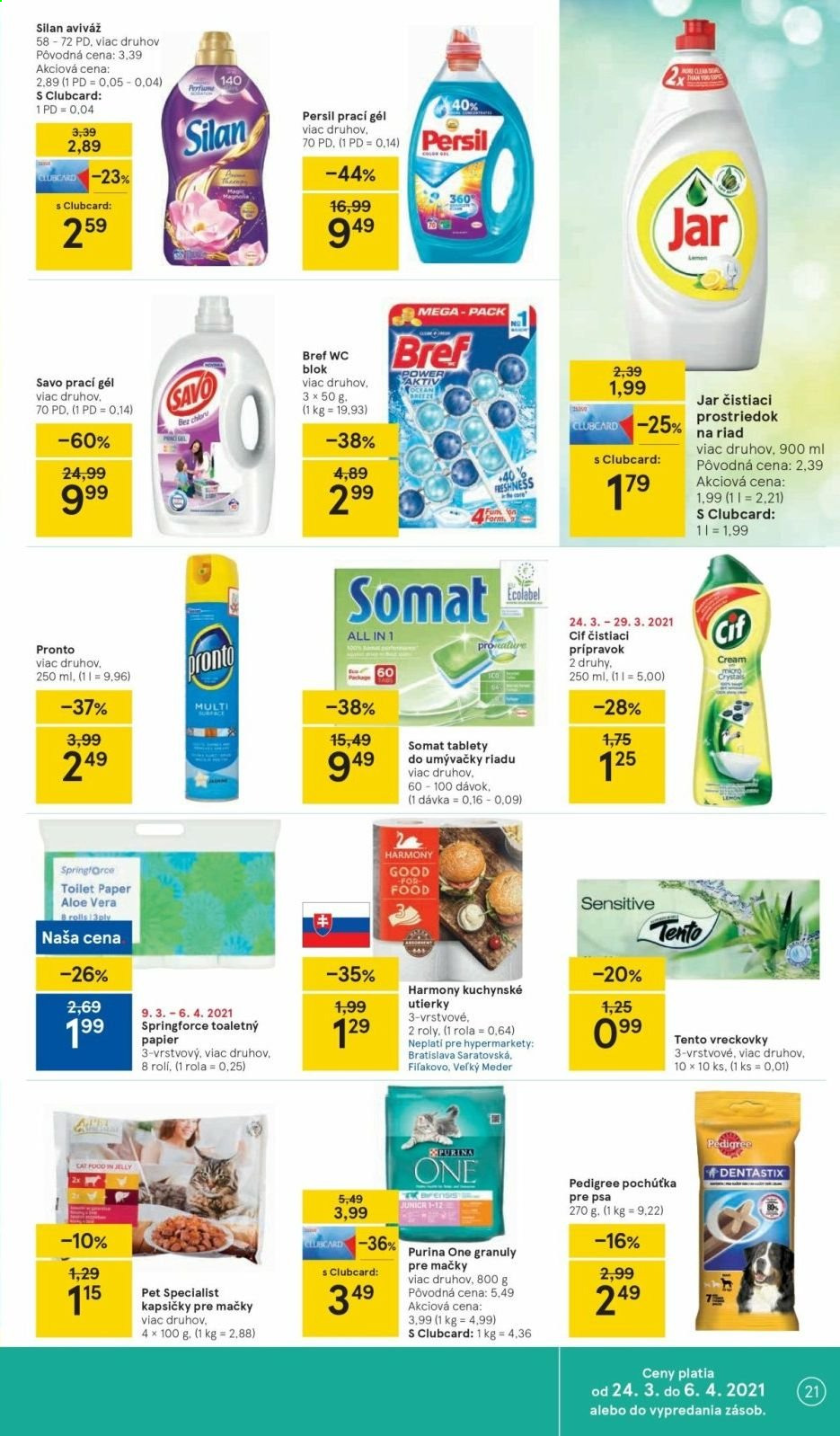 Leták TESCO - 24.3.2021 - 29.3.2021. Strana 21