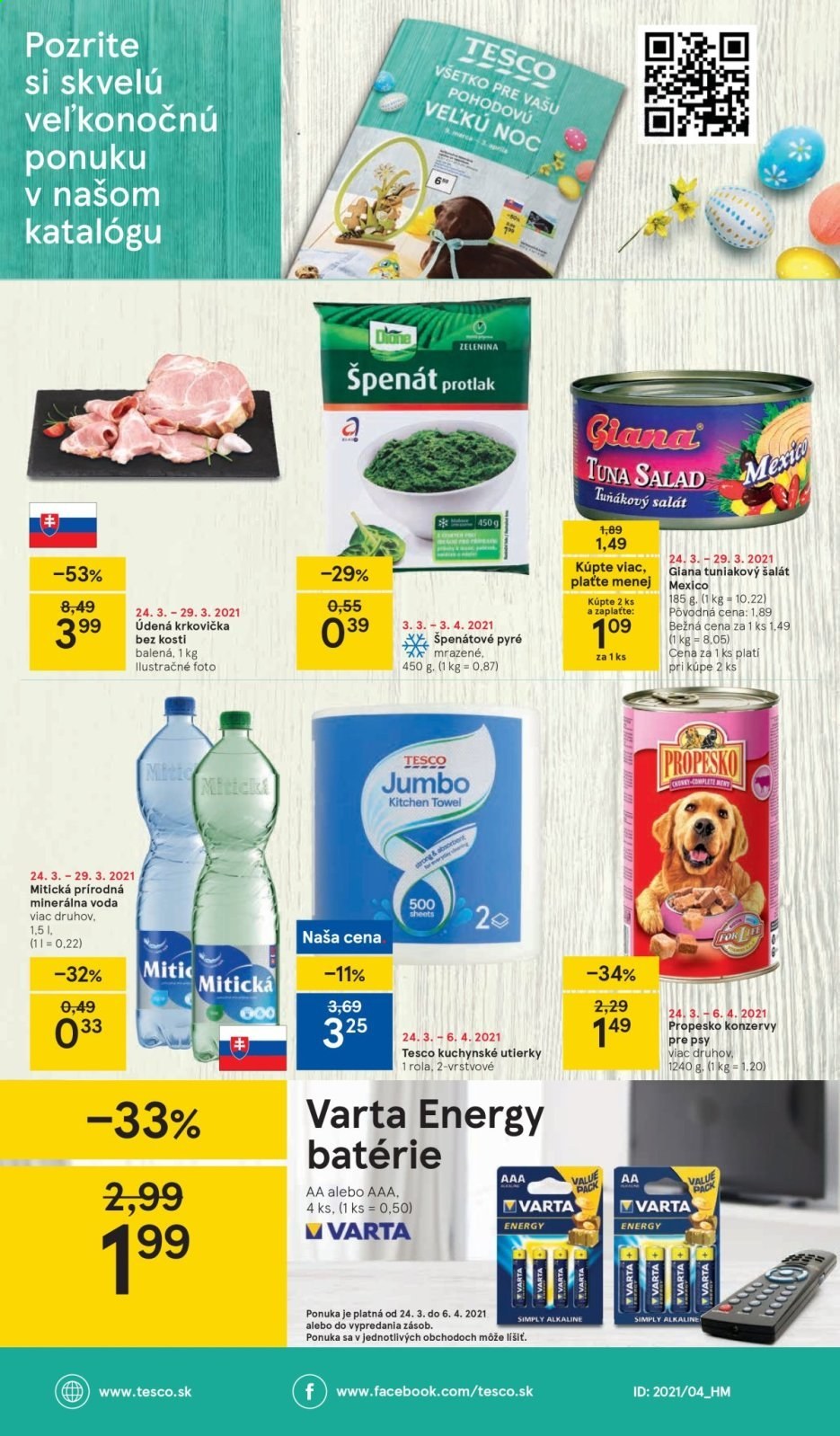 Leták TESCO - 24.3.2021 - 29.3.2021. Strana 28