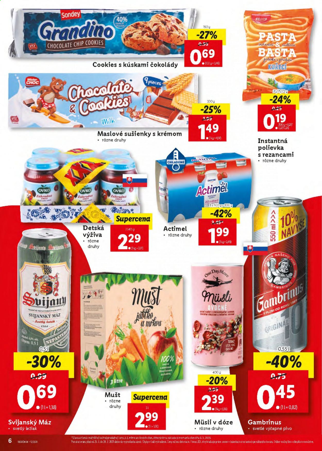 Leták Lidl - 25.3.2021 - 28.3.2021. Strana 6