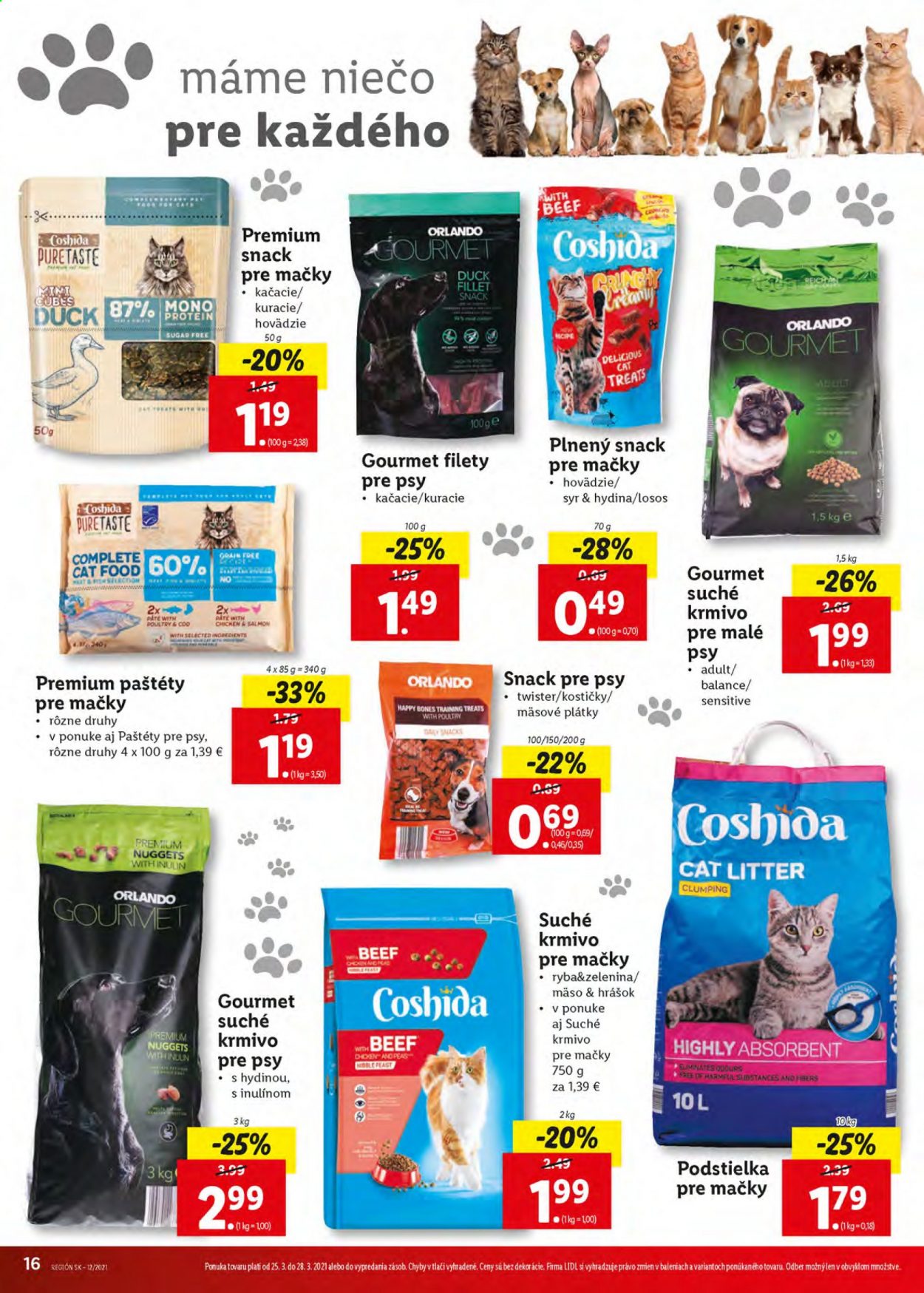 Leták Lidl - 25.3.2021 - 28.3.2021. Strana 16