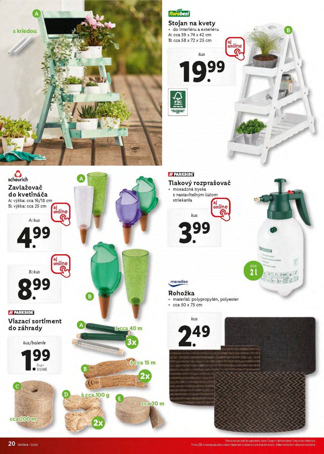 Leták Lidl - 25.3.2021 - 28.3.2021. Strana 20