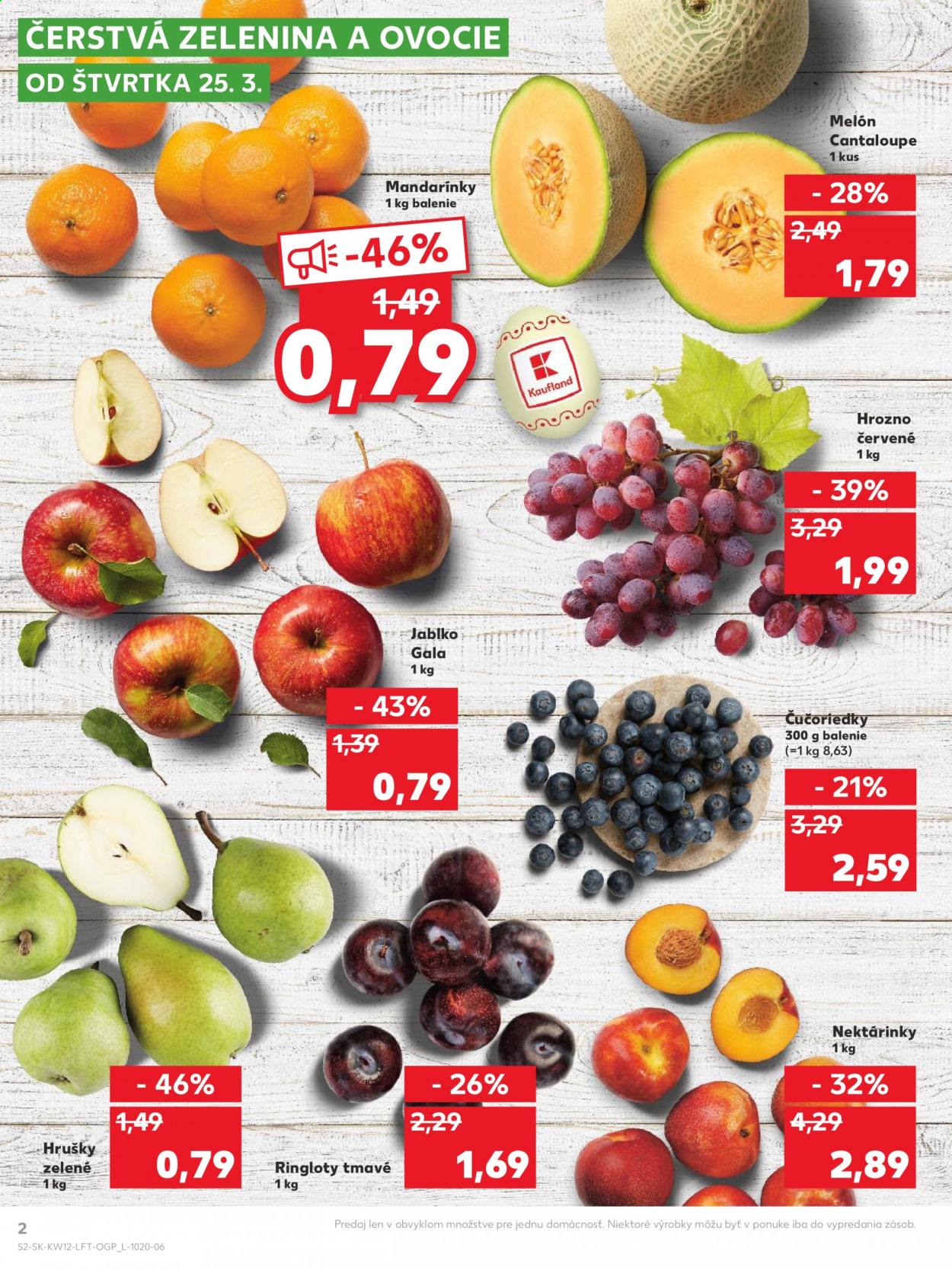 Leták Kaufland - 25.3.2021 - 31.3.2021. Strana 2
