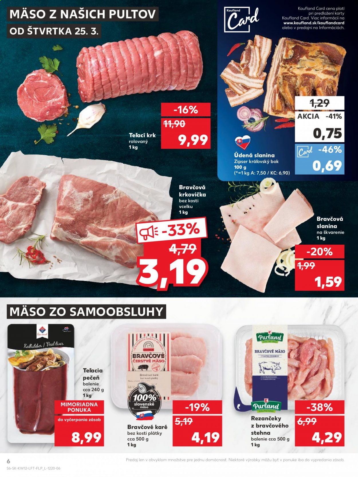 Leták Kaufland - 25.3.2021 - 31.3.2021. Strana 6