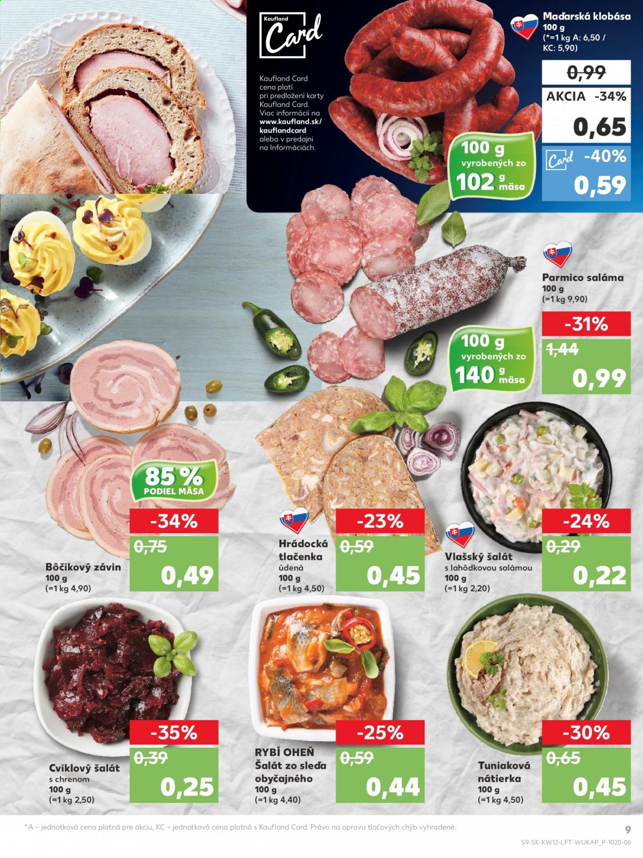 Leták Kaufland - 25.3.2021 - 31.3.2021. Strana 9