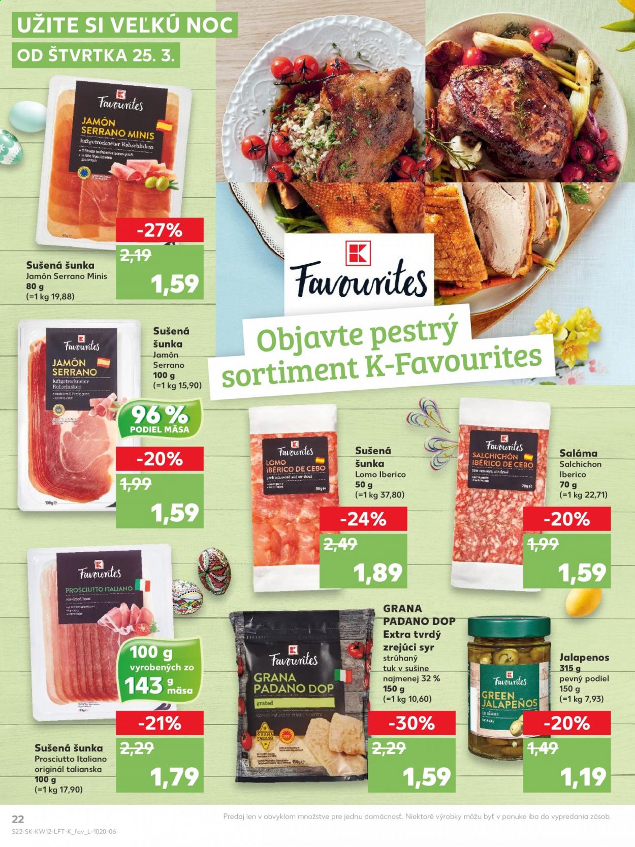 Leták Kaufland - 25.3.2021 - 31.3.2021. Strana 22