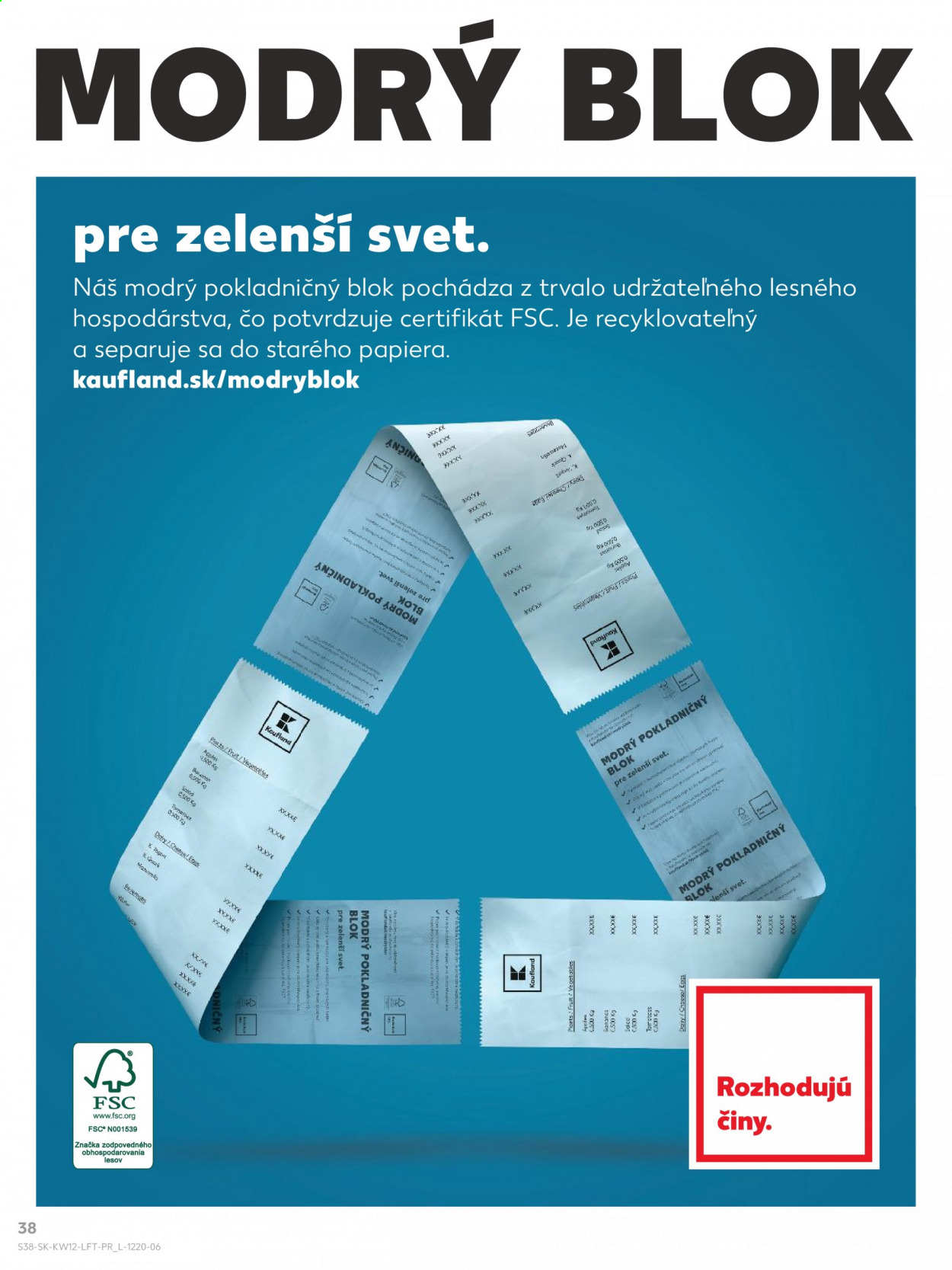 Leták Kaufland - 25.3.2021 - 31.3.2021. Strana 38