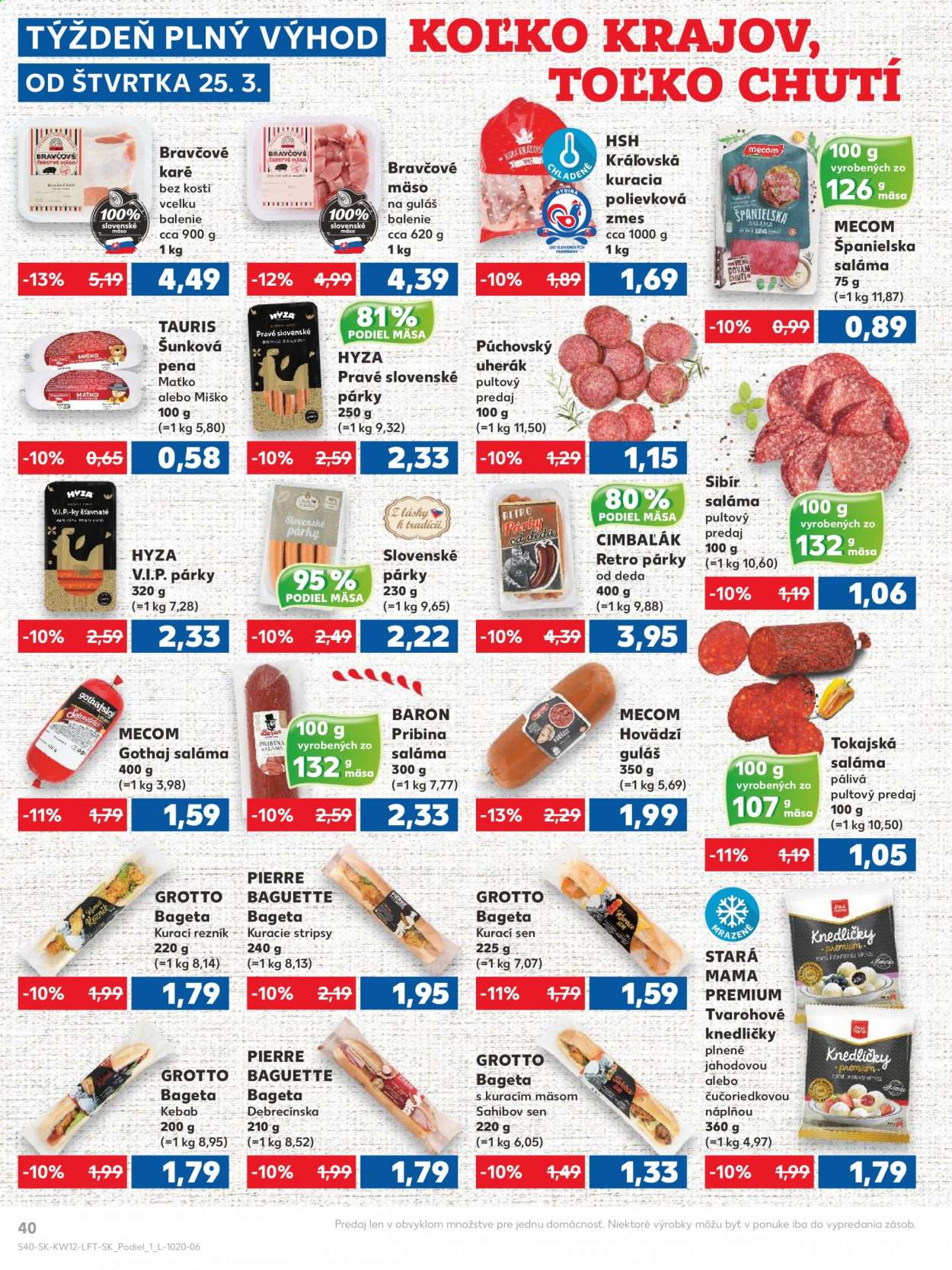 Leták Kaufland - 25.3.2021 - 31.3.2021. Strana 40