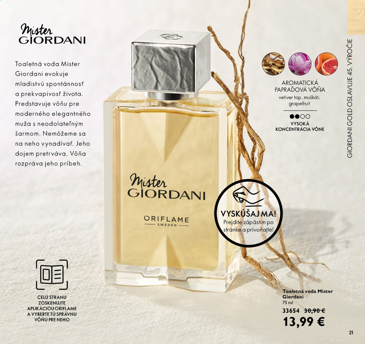 Leták Oriflame - 23.3.2021 - 12.4.2021. Strana 21
