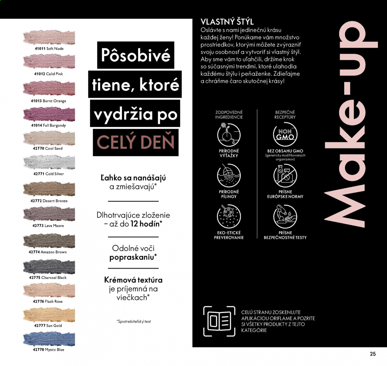 Leták Oriflame - 23.3.2021 - 12.4.2021. Strana 25