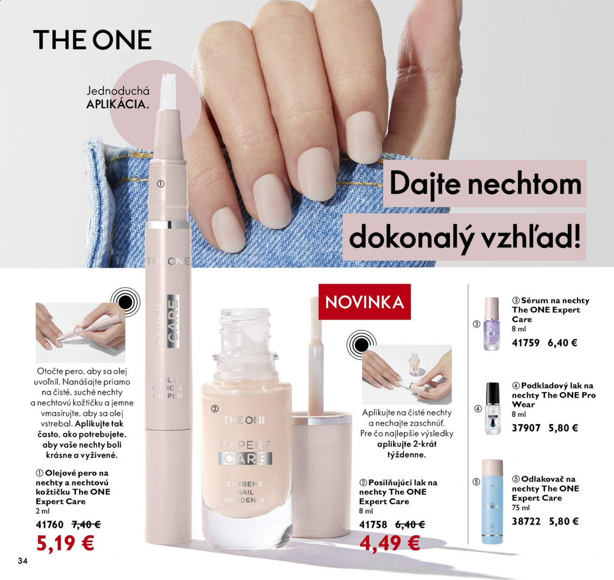 Leták Oriflame - 23.3.2021 - 12.4.2021. Strana 34