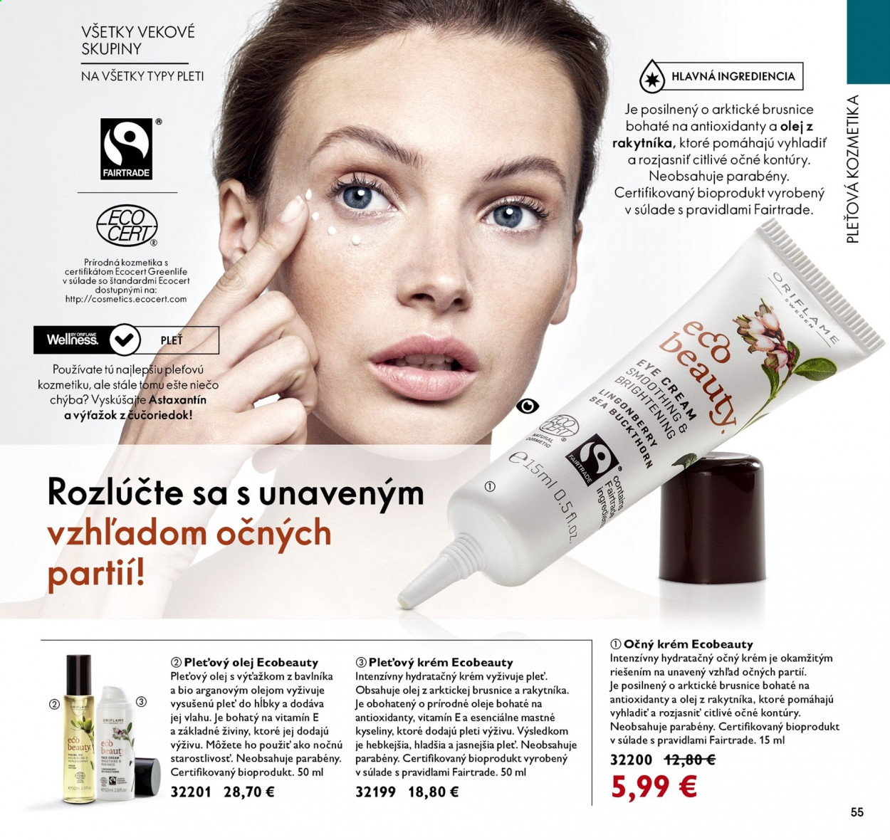 Leták Oriflame - 23.3.2021 - 12.4.2021. Strana 55