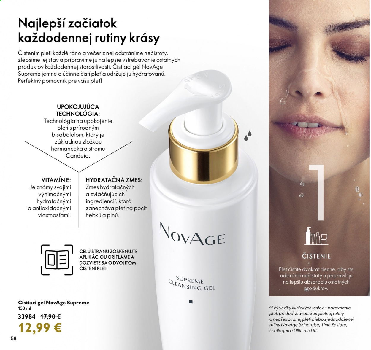 Leták Oriflame - 23.3.2021 - 12.4.2021. Strana 58