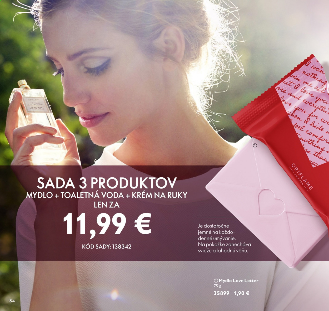 Leták Oriflame - 23.3.2021 - 12.4.2021. Strana 84