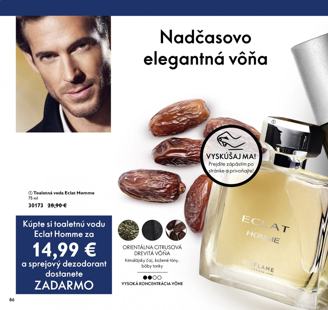 Leták Oriflame - 23.3.2021 - 12.4.2021. Strana 86