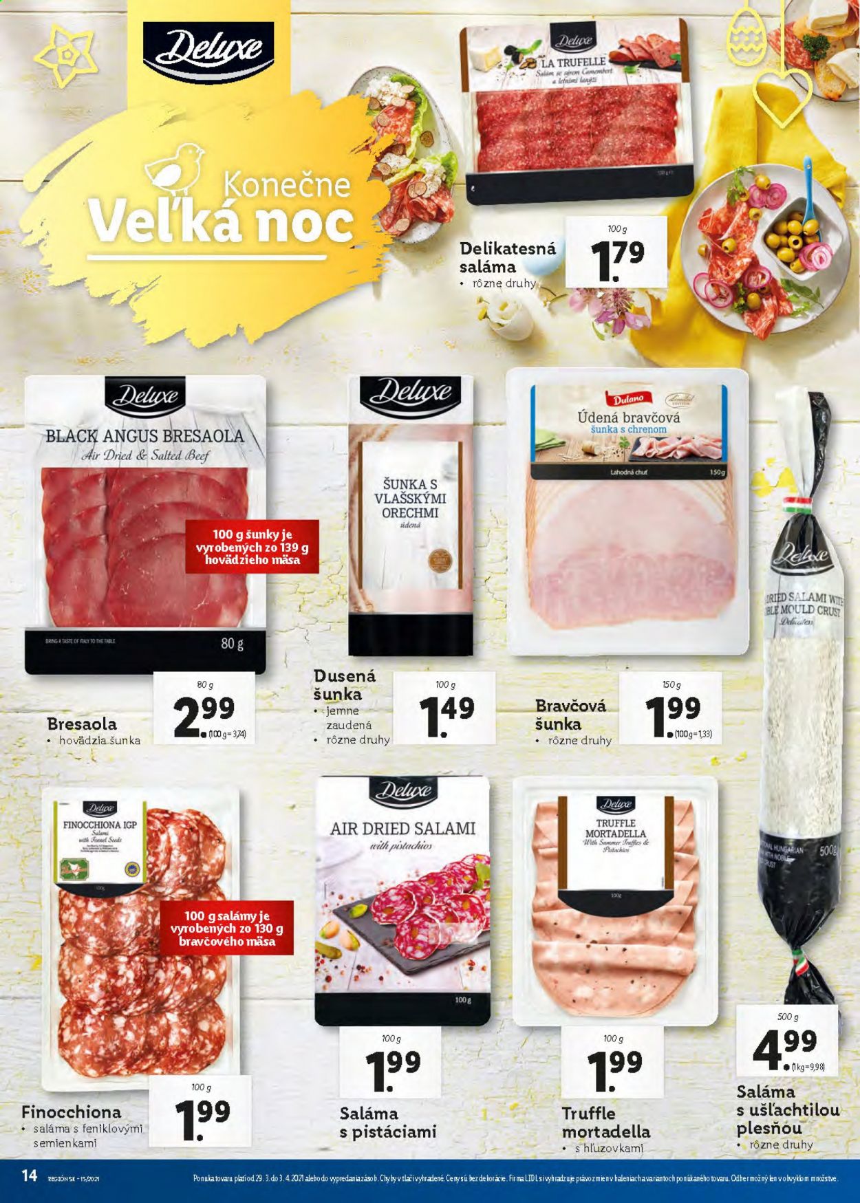 Leták Lidl - 29.3.2021 - 3.4.2021. Strana 14
